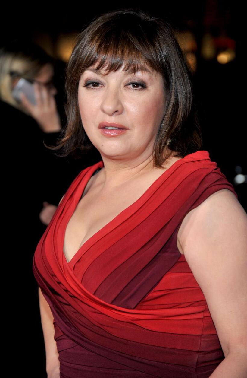 Elizabeth Pena at the premiere of "Nothing Like The Holidays."