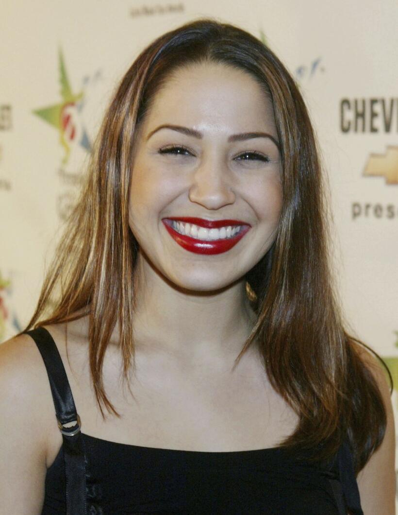 Jennifer Pena at the 2003 Latin Music Fan Awards.