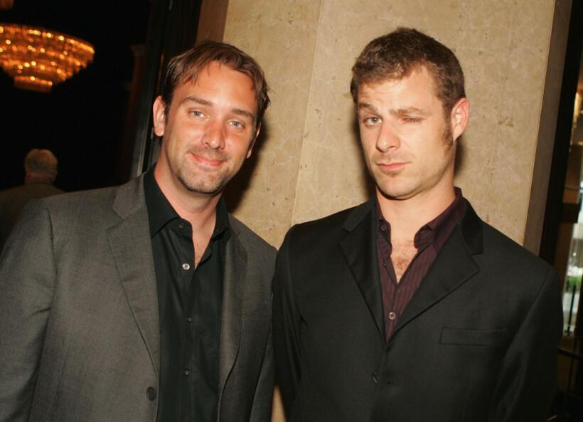 Trey Parker and Matt Stone at the ACLU Foundation's Annual Torch of Liberty Awards Dinner.