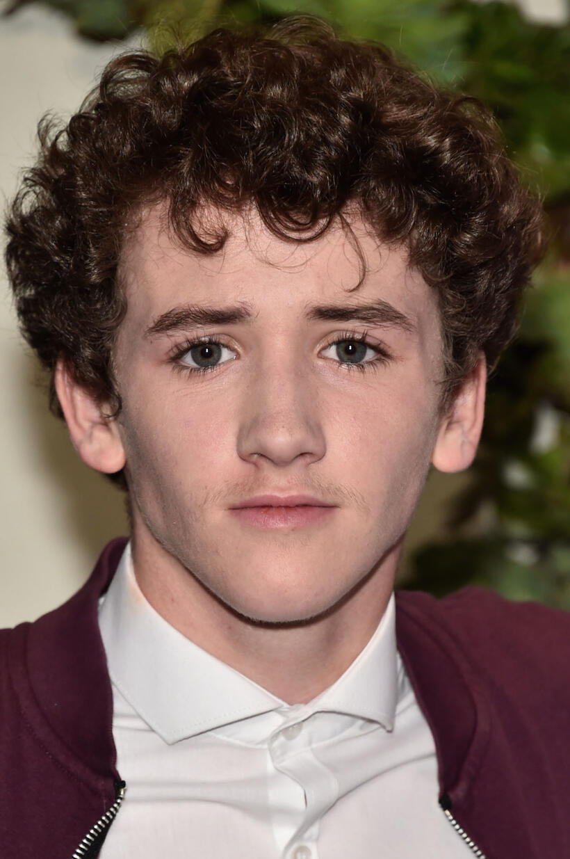 Art Parkinson at a photo call for "Kubo and the Two Strings" in Beverly Hills.