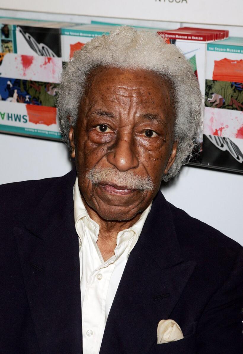Gordon Parks at the New York premiere of "Brother To Brother".