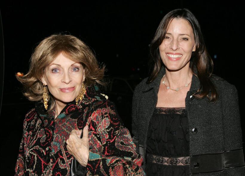 Veronique Peck and Cecilia Peck at the Los Angeles premiere of "Inland Empire."