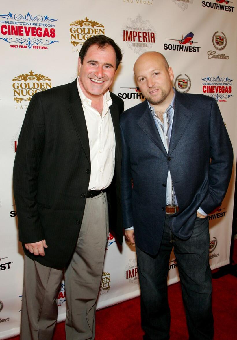 Richard Kind and Zak Penn at the screening of "The Grand."