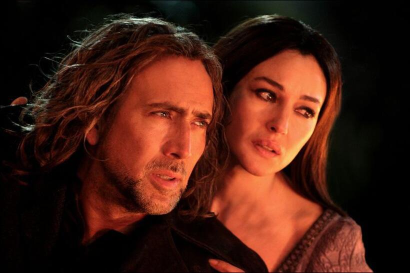 Nicolas Cage and Monica Bellucci in "The Sorcerer's Apprentice."