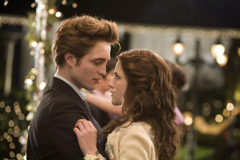 Robert Pattinson and Kristen Stewart in "Twilight."