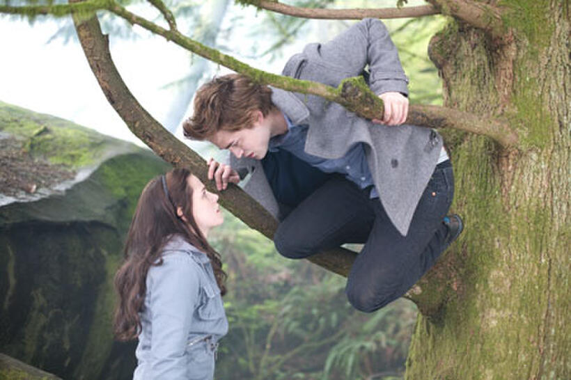 Kristen Stewart and Robert Pattinson in "Twilight."