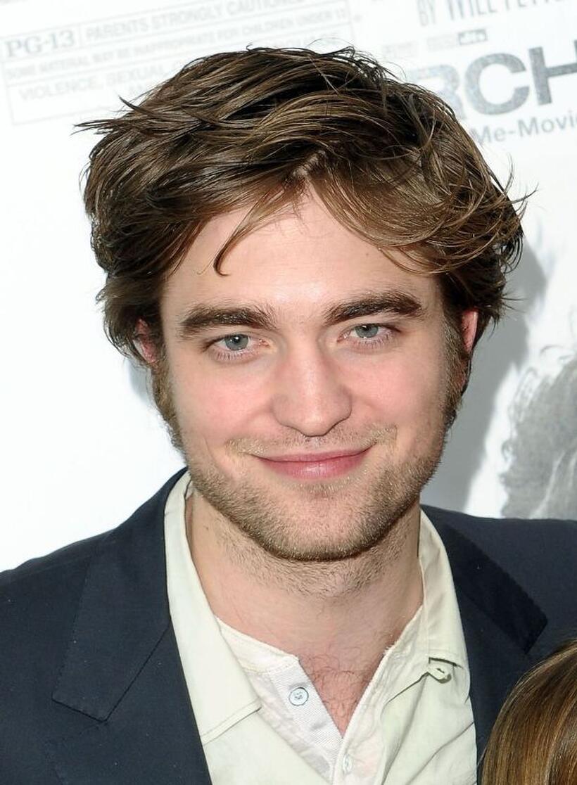 Robert Pattinson at the New York premiere of "Remember Me."