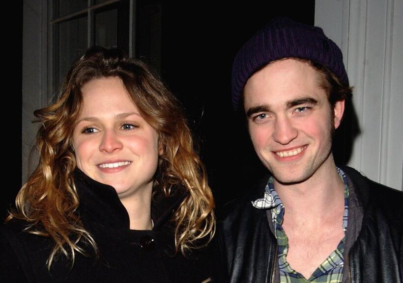 Robert Pattinson and a Guest at the re-launch of bi-annual Loaded Fashion.