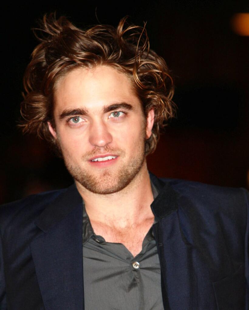 Robert Pattinson at the premiere of "Twilight" during the Rome International Film Festival.