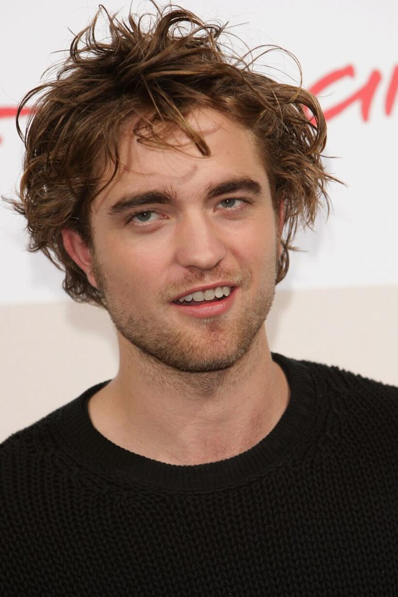 Robert Pattinson at the photocall of "Twilight" during the Rome International Film Festival.