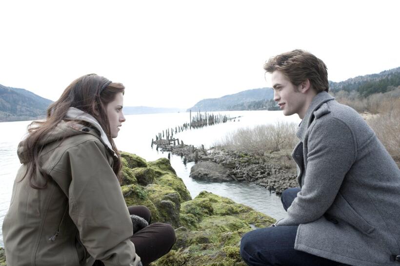 Kristen Stewart and Robert Pattinson in "Twilight."