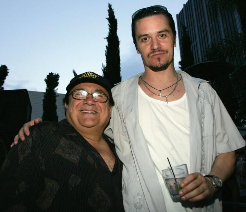 Danny DeVito and Mike Patton at the after party of the premiere of "It's Always Sunny In Philadelphia."