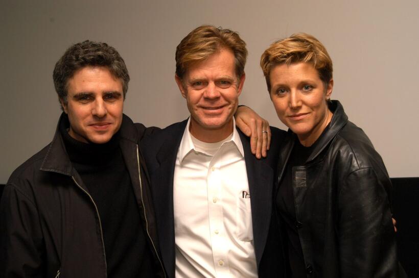 Neil Pepe, William H. Macy and Mary McCann at the screening of "The Cooler."