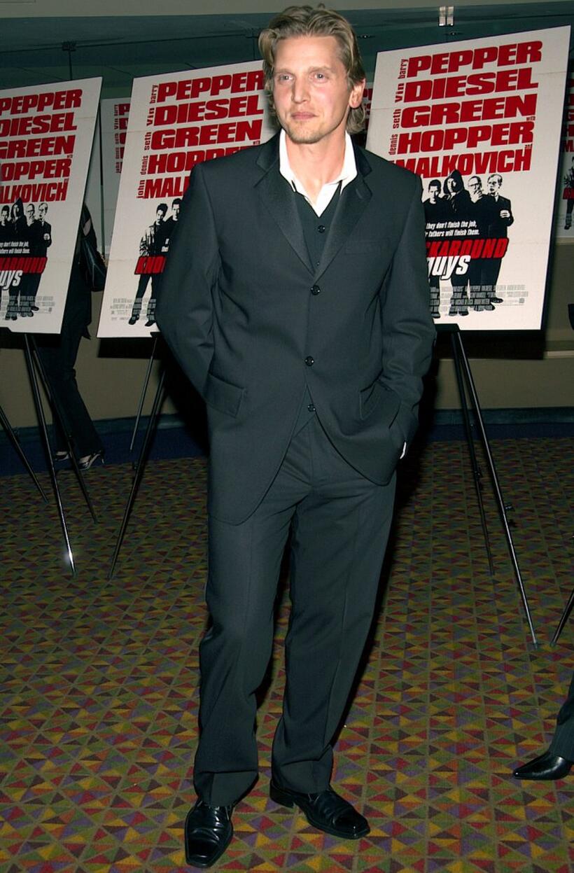 Barry Pepper at the premiere of "Knockaround Guys."