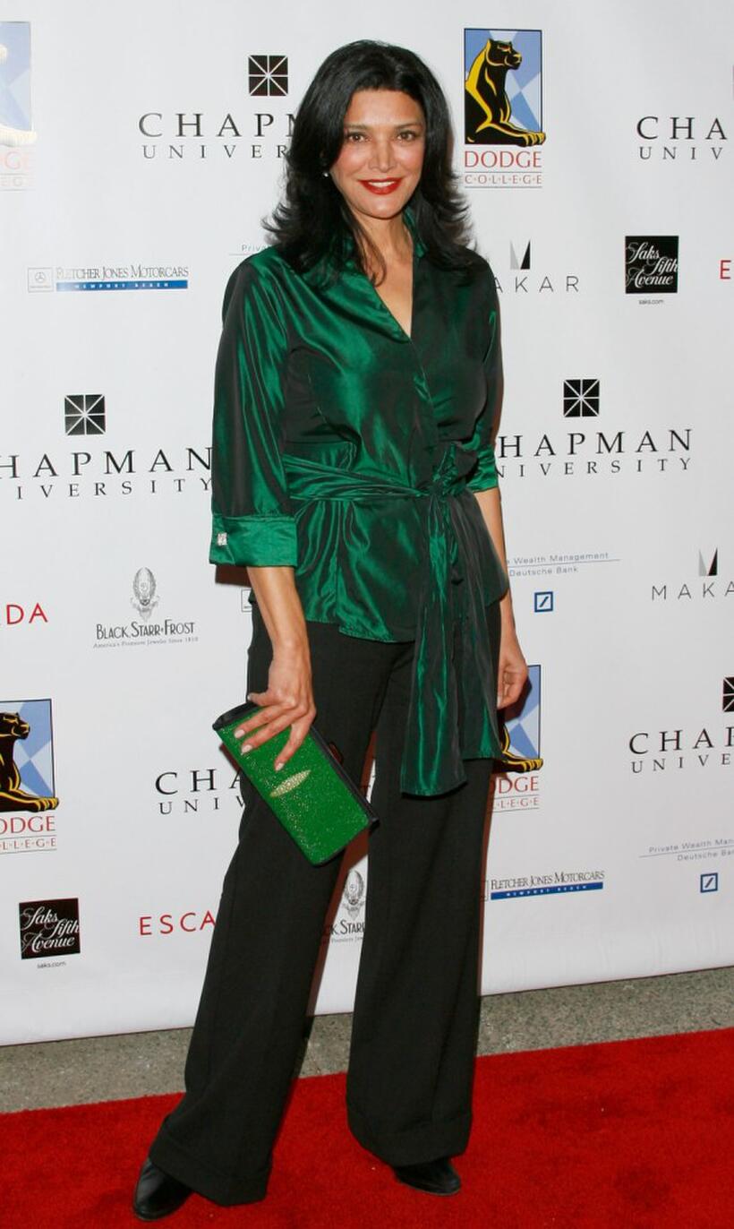 Shohreh Aghdashioo at the premiere of "Dodge College."
