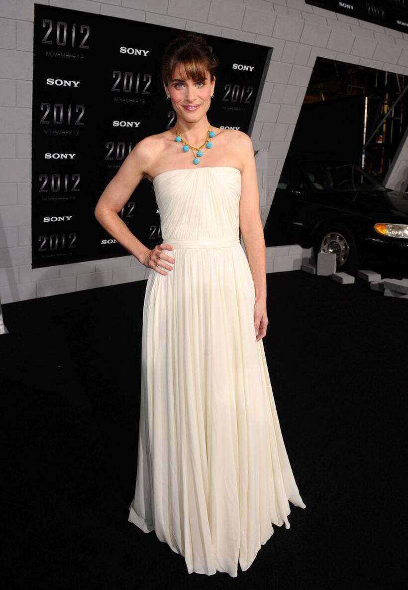Amanda Peet at the California premiere of "2012."