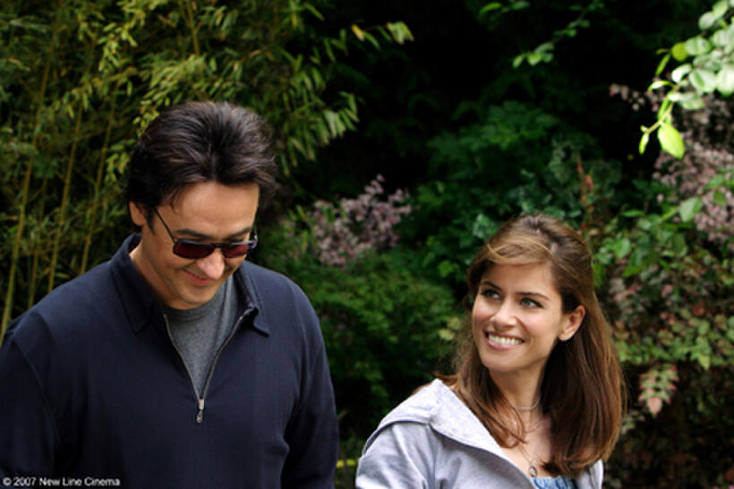 John Cusack and Amanda Peet in "Martian Child."