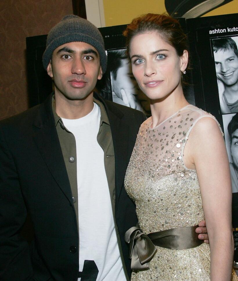 Kal Penn and Amanda Peet at the special screening of "A Lot Like Love."
