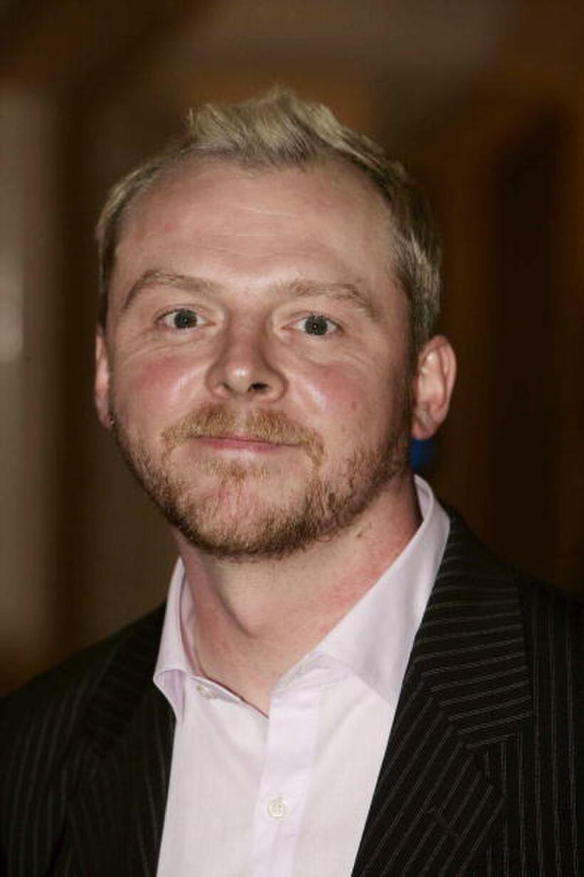 Simon Pegg at the Sony Ericsson Empire Film Awards in London, England.