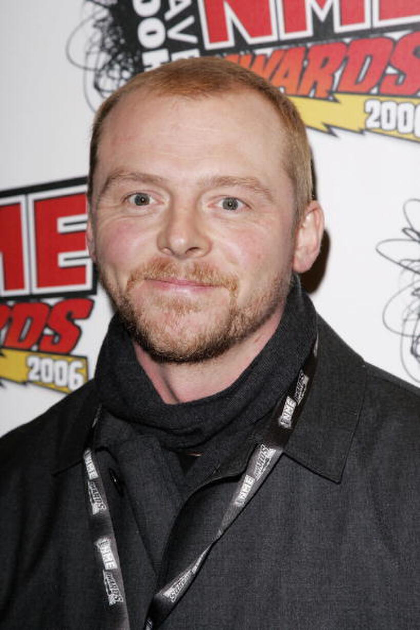 Simon Pegg at the Shockwaves NME Awards in London, England.