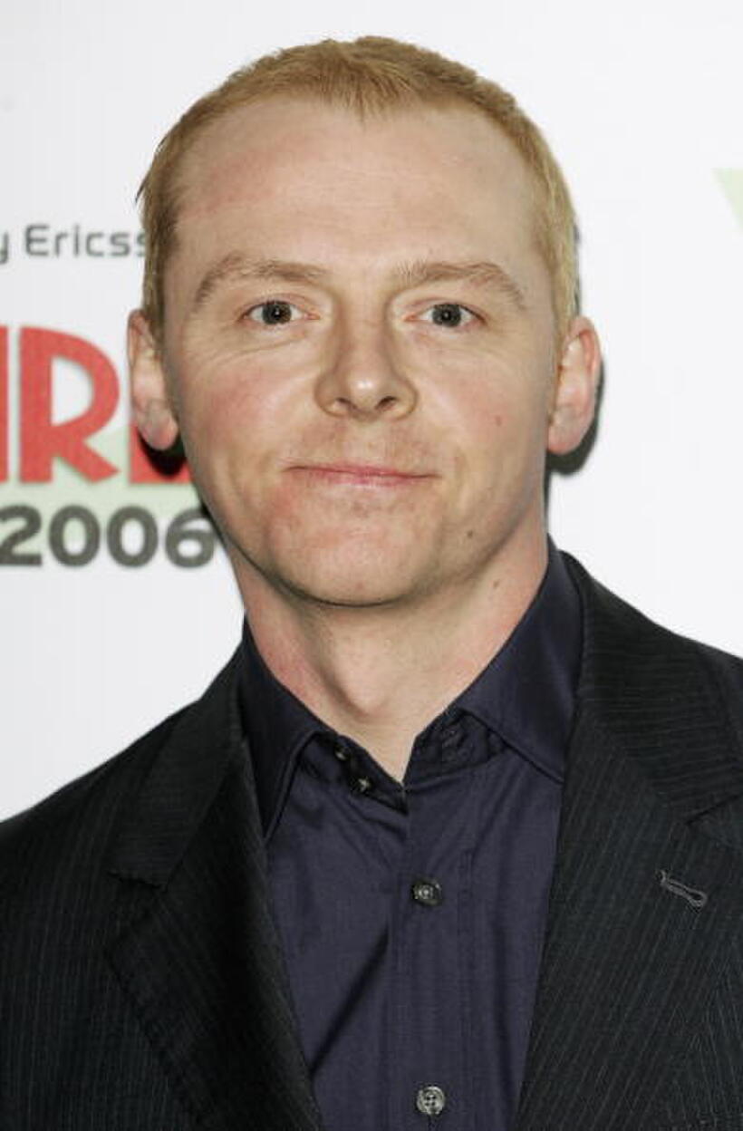 Simon Pegg at the Sony Ericsson Empire Film Awards in London, England. 