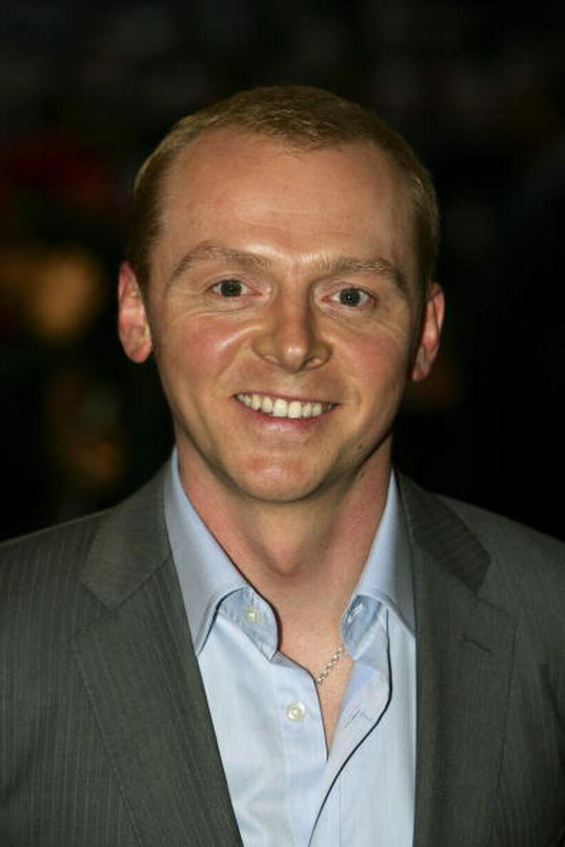 Simon Pegg at the UK Premiere of “Mission: Impossible 3” in London, England. 