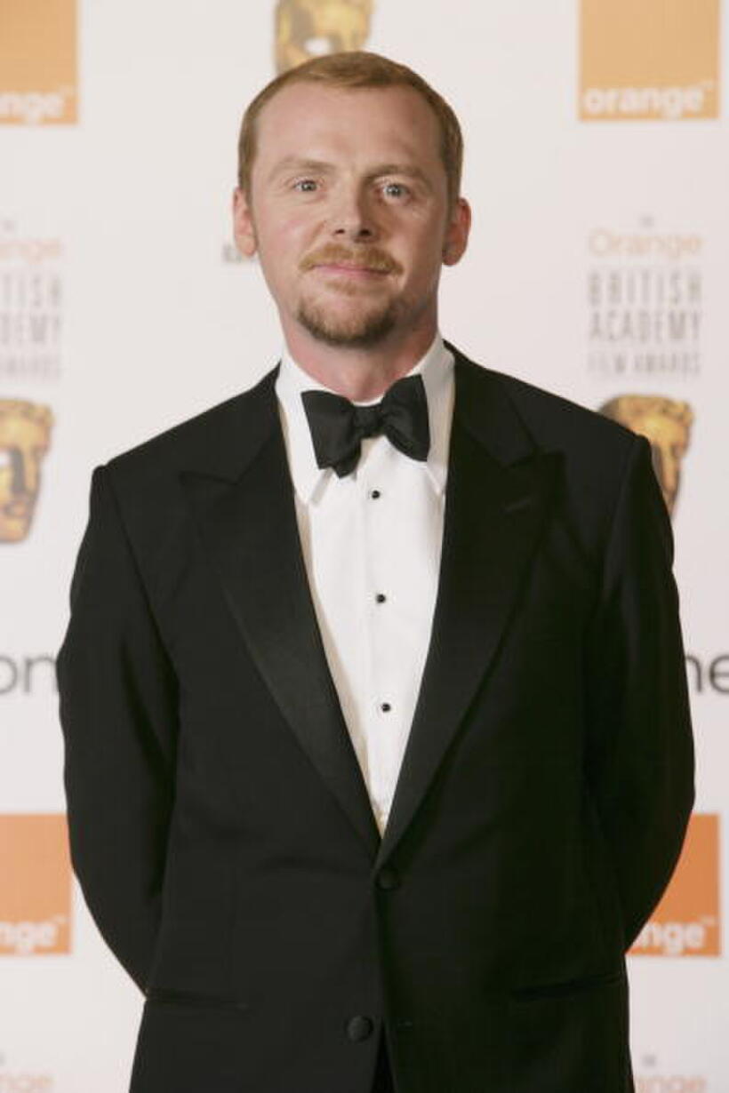 Simon Pegg at The Orange British Academy Film Awards in London, England. 