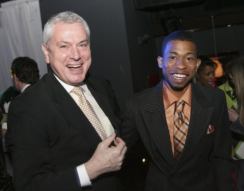 Producer Pierre Dulaine and Marcus T. Paulk at the screening of "Take The Lead."