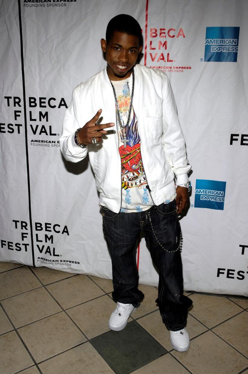 Marcus T. Paulk at the premiere of "Taking 5" during the Tribeca Film Festival.