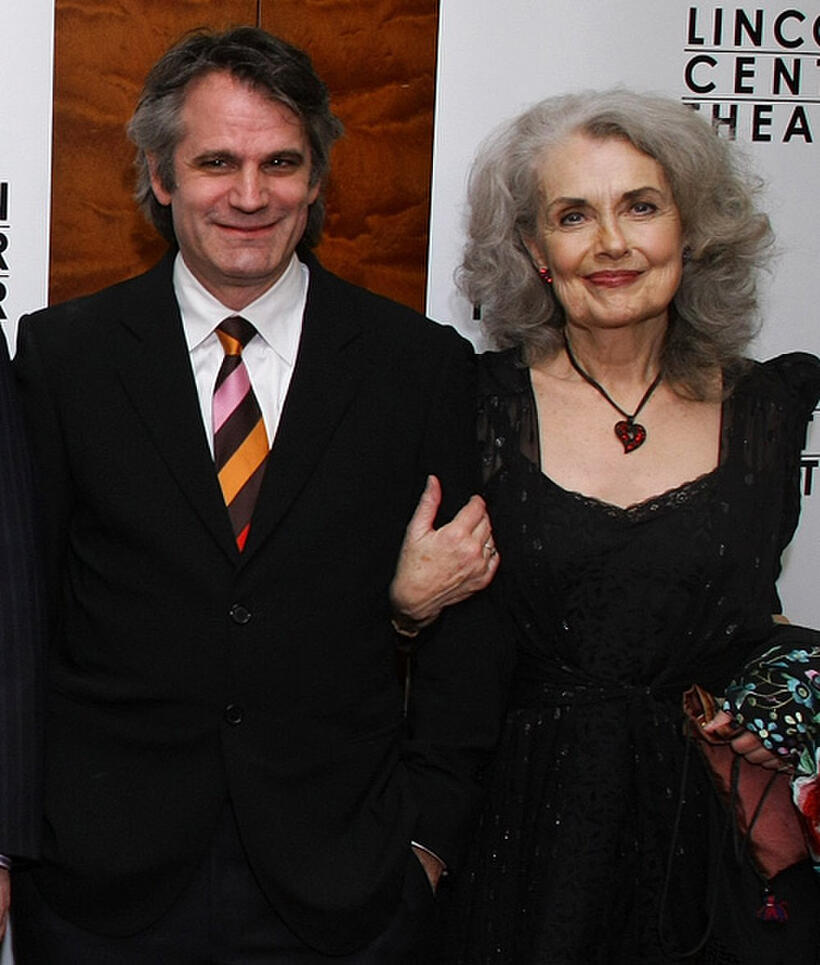 Director Bartlett Sher and Mary Beth Peil at the after party of the opening night of "Women On The Verge Of A Nervous Breakdown."