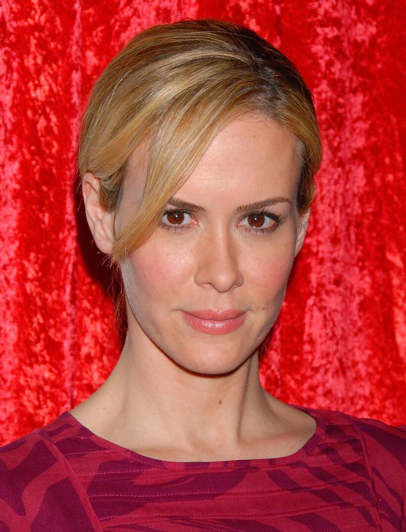 Sarah Paulson at the celebration of "A Practical Handbook for the Boyfriend," written by Felicity Huffman and Patricia Wolff.