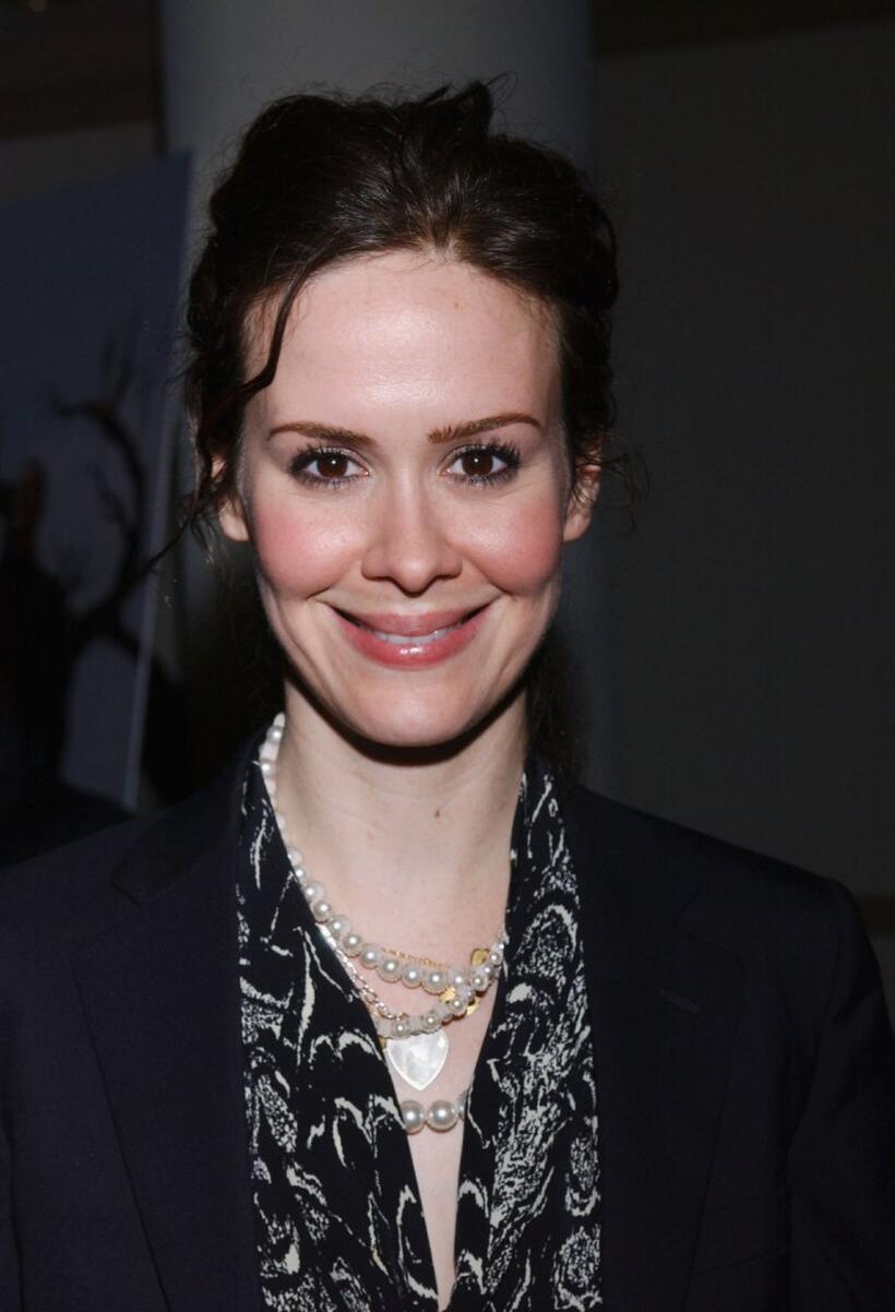 Sarah Paulson at the second season party of "Carnivale."