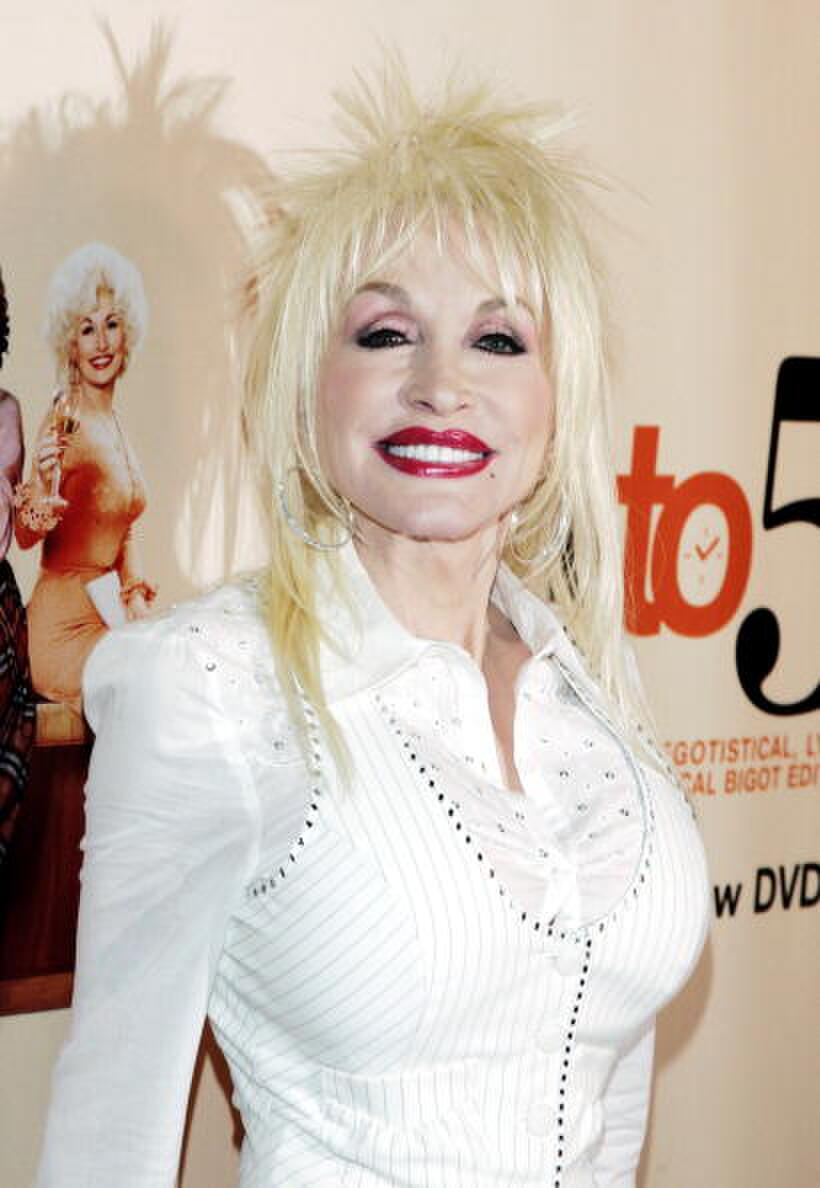 Dolly Parton at the "9 to 5" 25th Anniversary DVD Launch and Cast Reunion party.