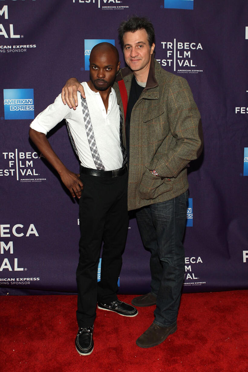 Julian A. Mitchell and Ross Partridge at the New York premiere of "Treatment" during the 2011 Tribeca Film Festival.