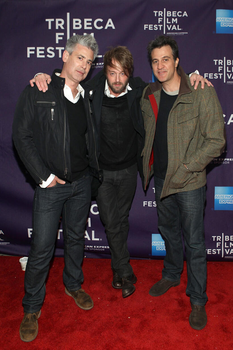 Chris Caniglia, Joshua Leonard and Ross Partridge at the New York premiere of "Treatment" during the 2011 Tribeca Film Festival.