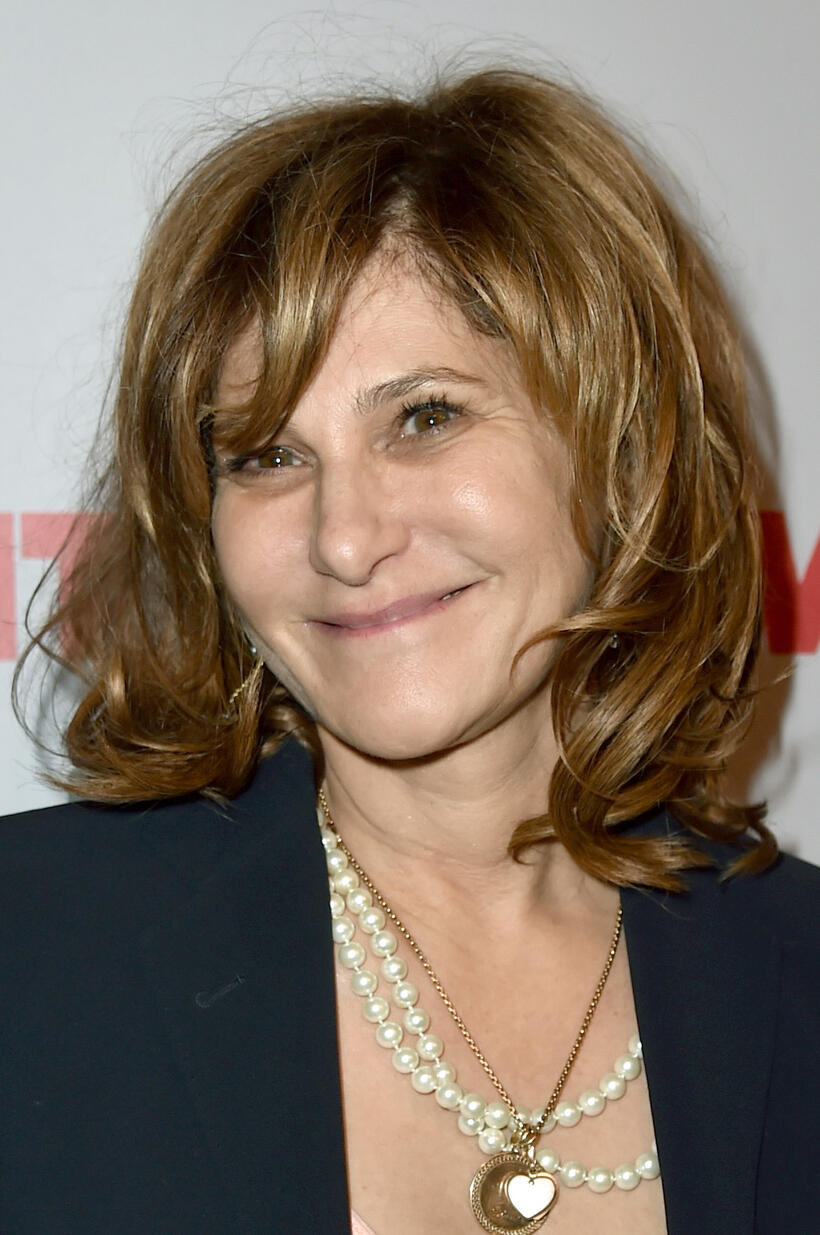 Amy Pascal at the Premiere of Columbia Pictures' 'The Interview' at The Theatre at Ace Hotel Downtown LA.