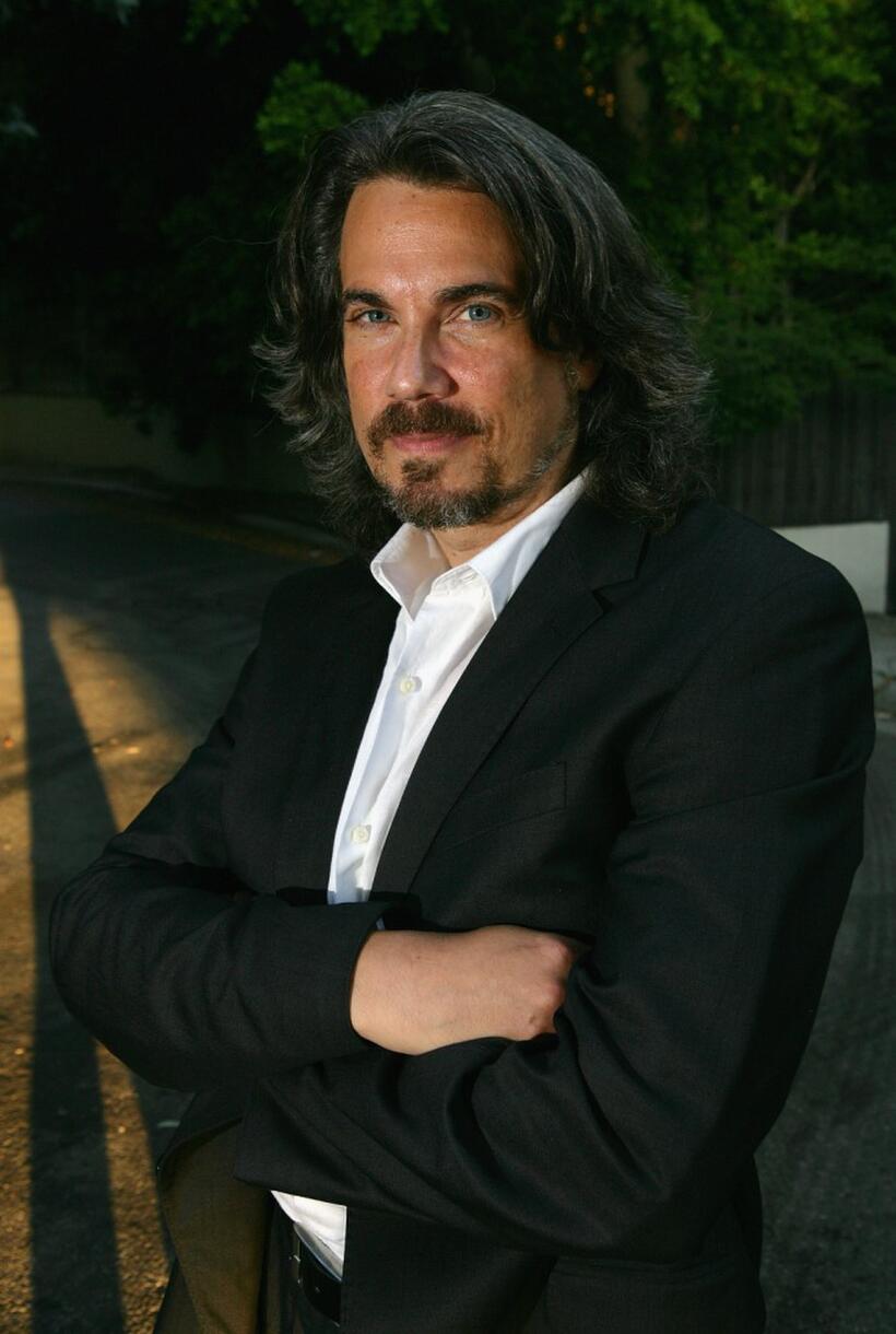 Robby Benson talking to an audience and signing copies of his new book "Who Stole The Funny A Novel of Hollywood".