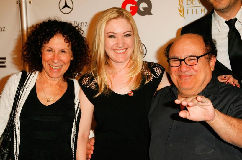Rhea Perlman, Polly Walter and Danny DeVito at the opening night of the 8th Annual Beverly Hills Film Festival.
