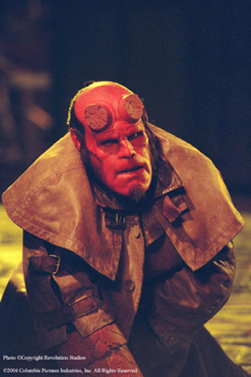 Ron Perlman in "Hellboy."