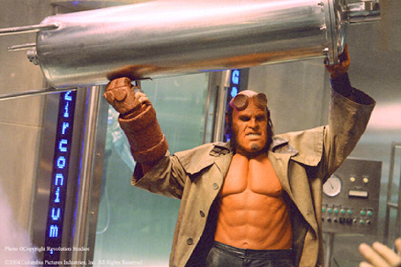 Ron Perlman in "Hellboy."