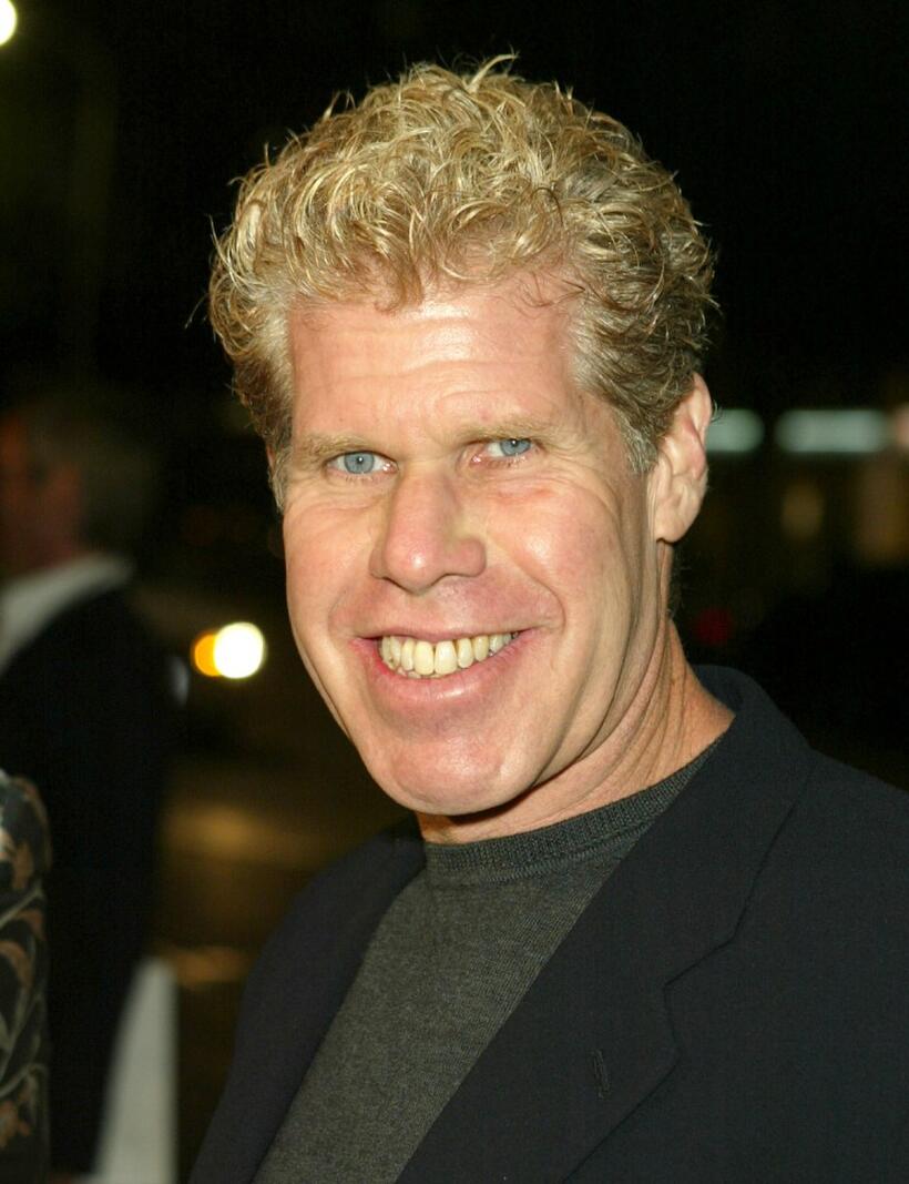Ron Perlman at the premiere of "Hellboy".