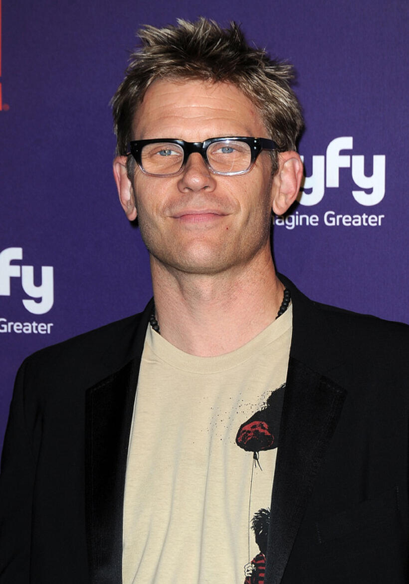 Mark Pellegrino at SyFy/E! Comic-Con party in California.