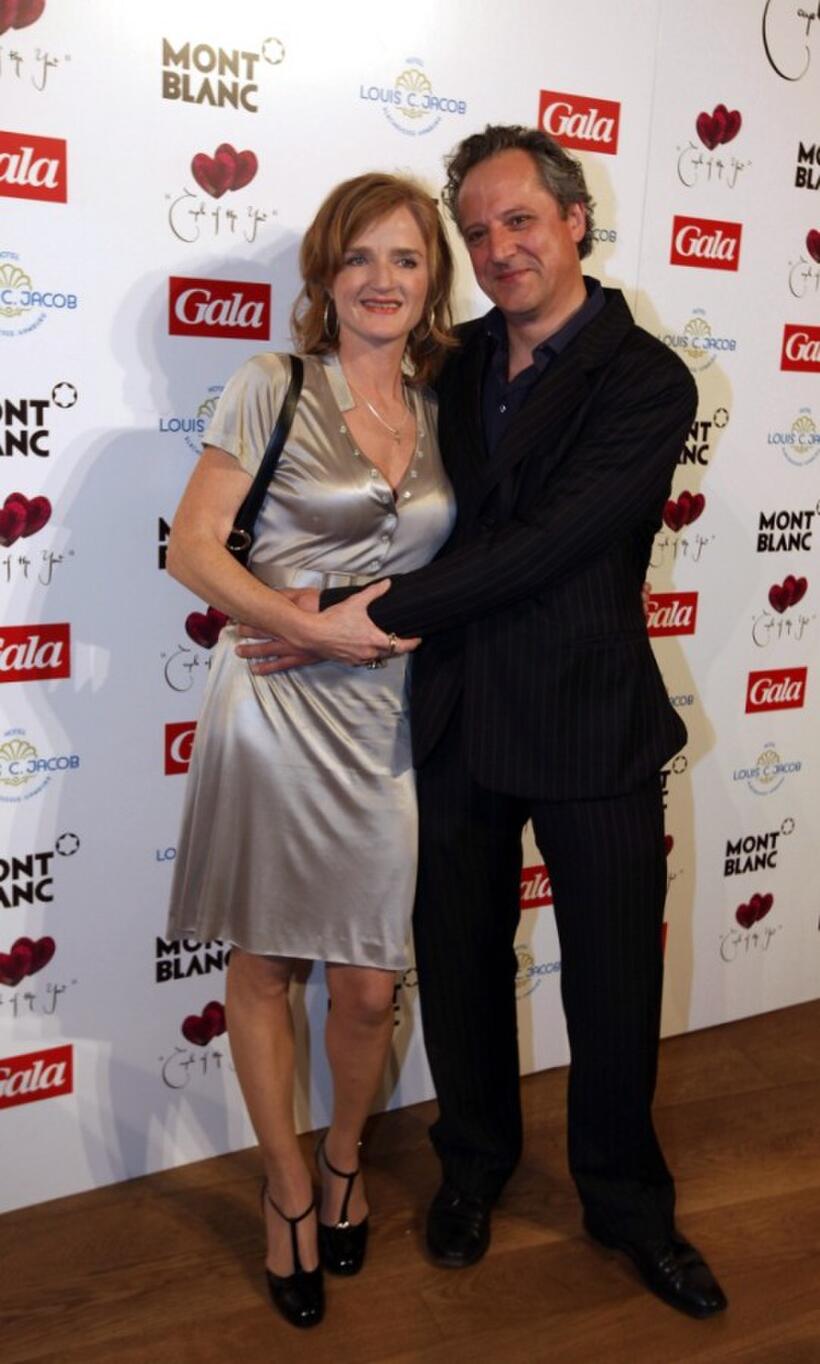 Nina Petri and Christoph Benkelmann at the Couple of the Year Event.