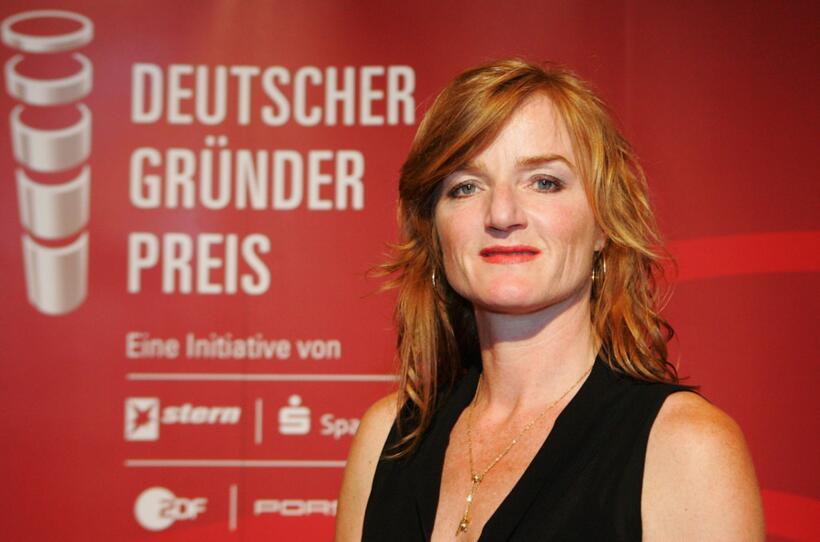 Nina Petri at the German Entrepreneur Award ceremony.