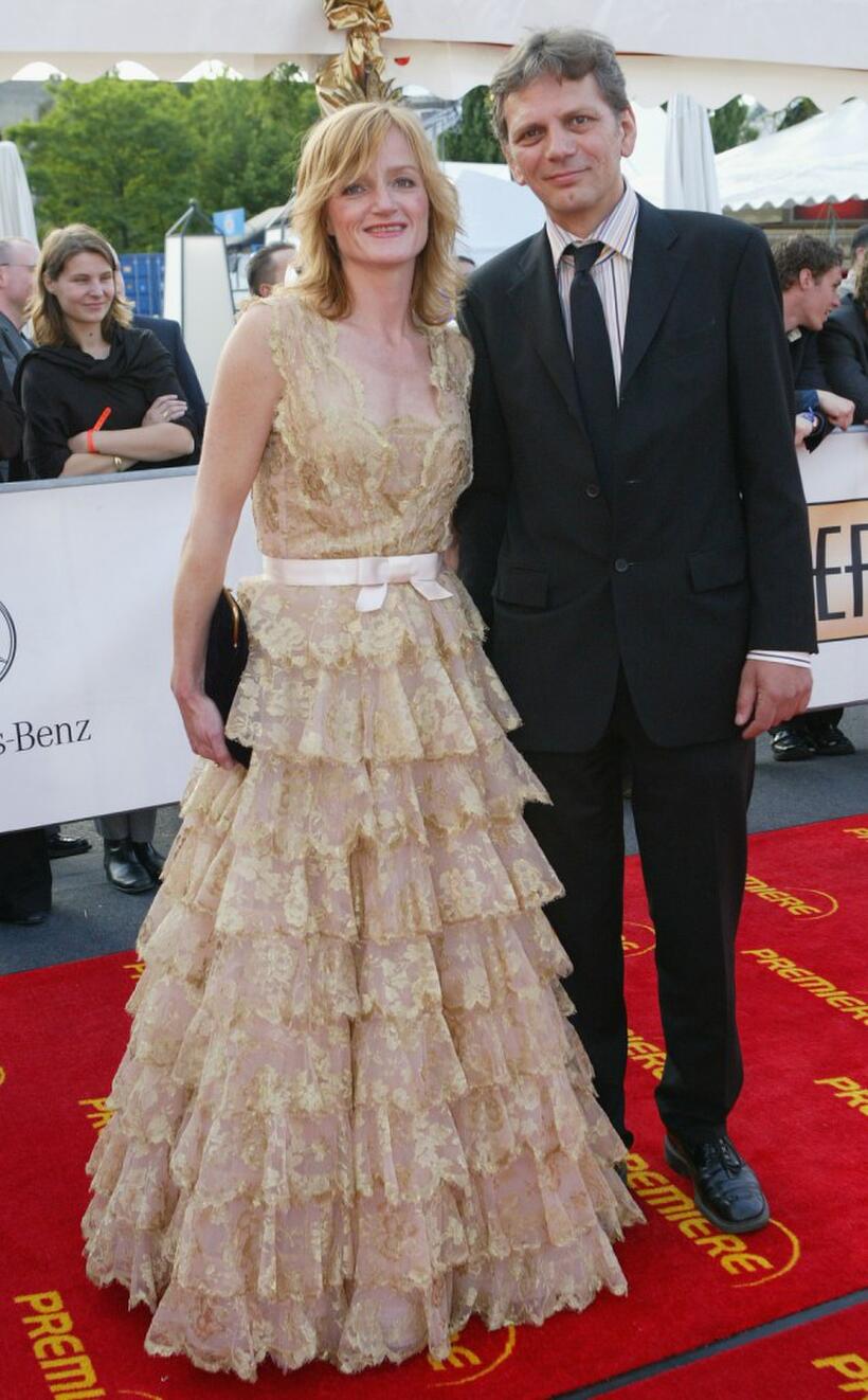 Nina Petri and Guest at the German Film Awards.