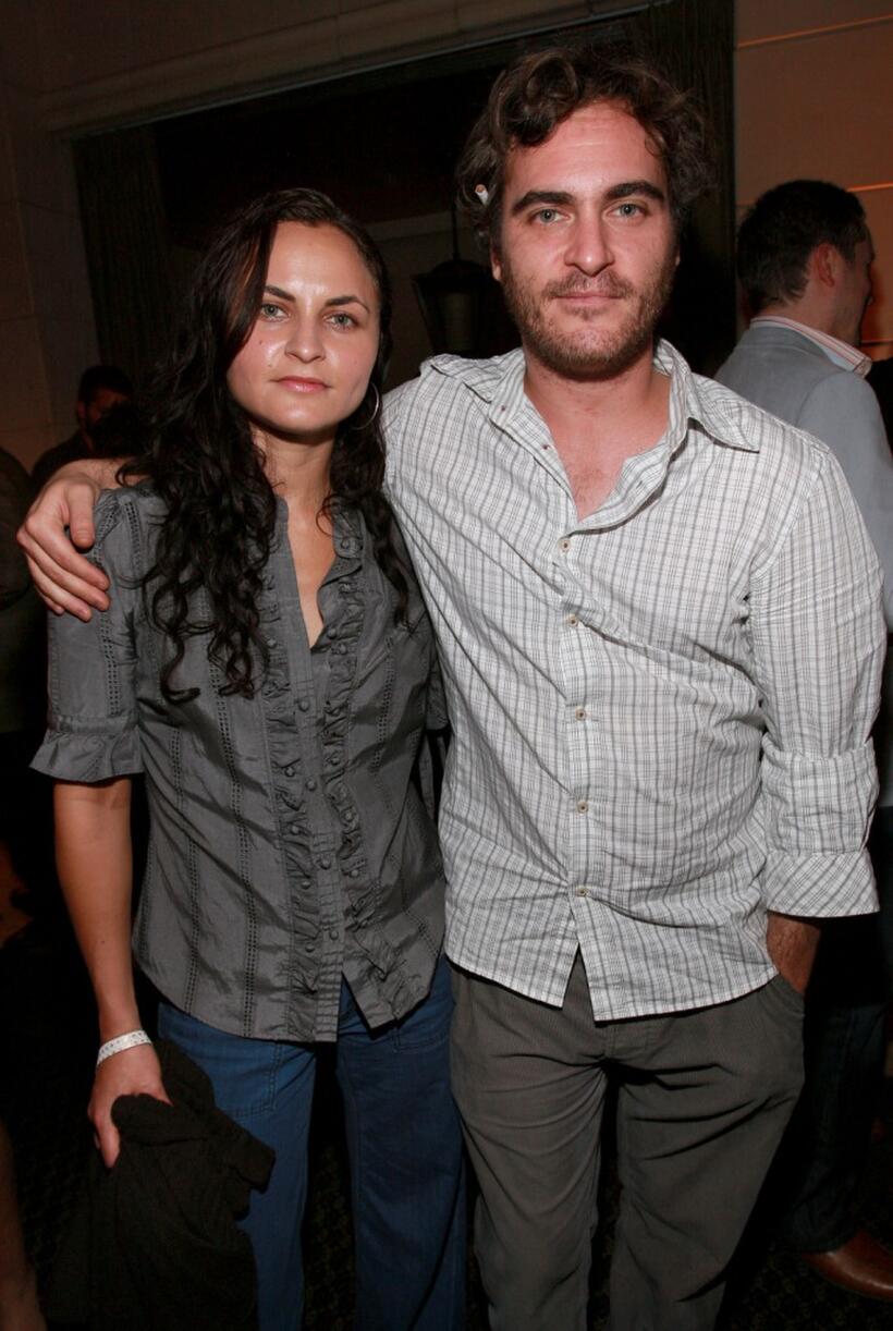 Rain Phoenix and Joaquin Phoenix at the In Style Magazine and The Hollywood Foreign Press Association Toronto International Film Festival Party.