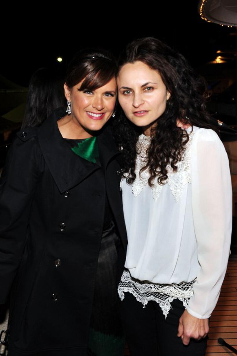 Jennifer Howell and Rain Phoenix at the 63rd Annual Cannes Film Festival.