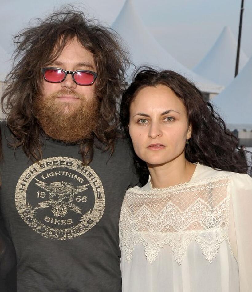 Kirk Hellie and Rain Phoenix at the 63rd Annual Cannes Film Festival.
