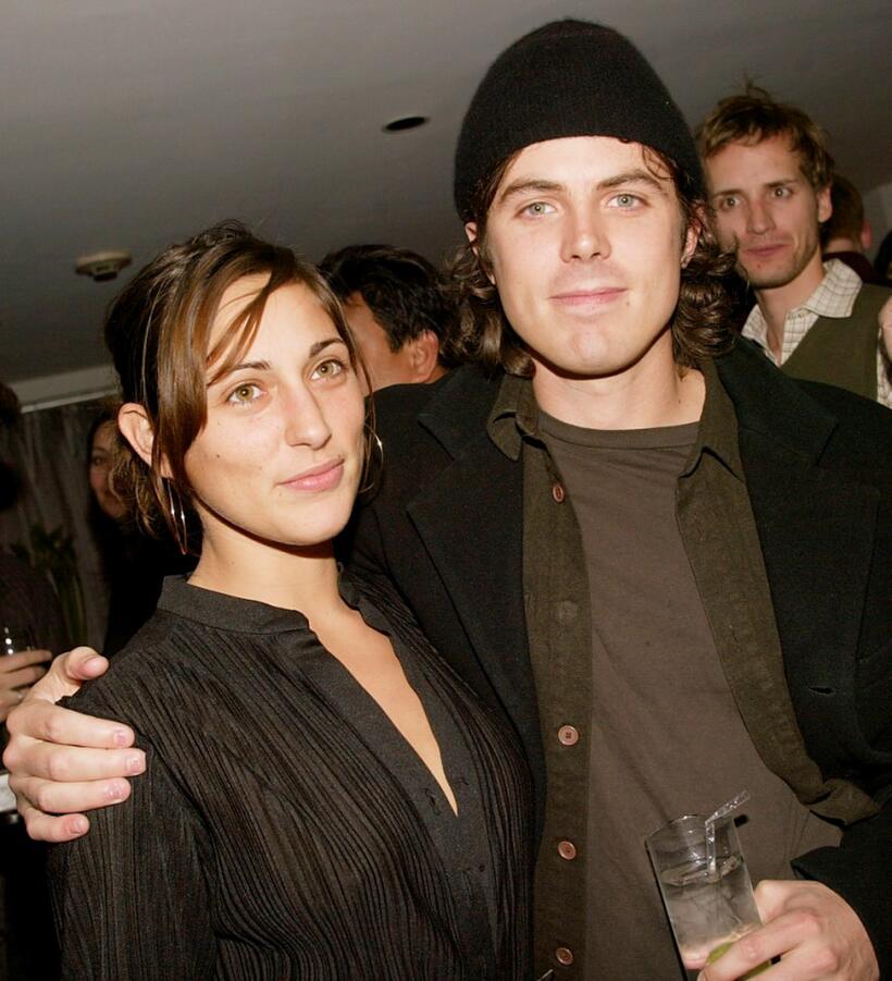 Summer Phoenix and Casey Affleck at the after party of the New York premiere of "Gerry."