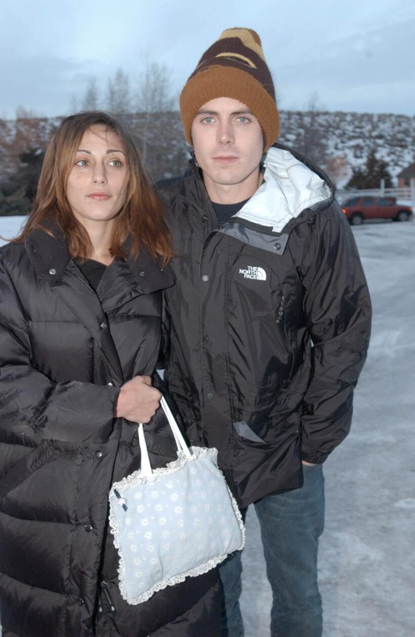 Summer Phoenix and Casey Affleck at the premiere of "Gerry."